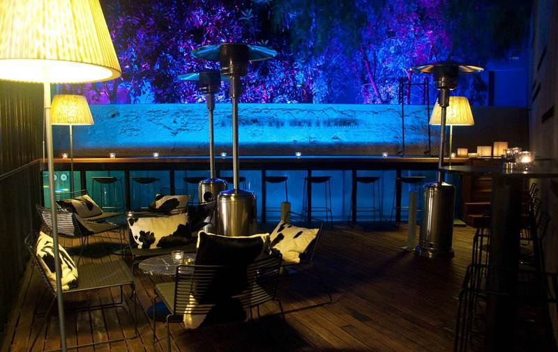 Caro Hotel Βαλένθια Εξωτερικό φωτογραφία The Sky Bar at the top of the hotel